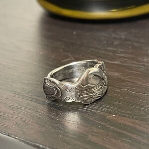 Rabbit Spoon Ring
